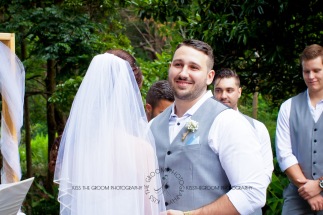 st bernards mt tamborine nikita james wedding kiss the groom mt tamborine wedding photographer-0419